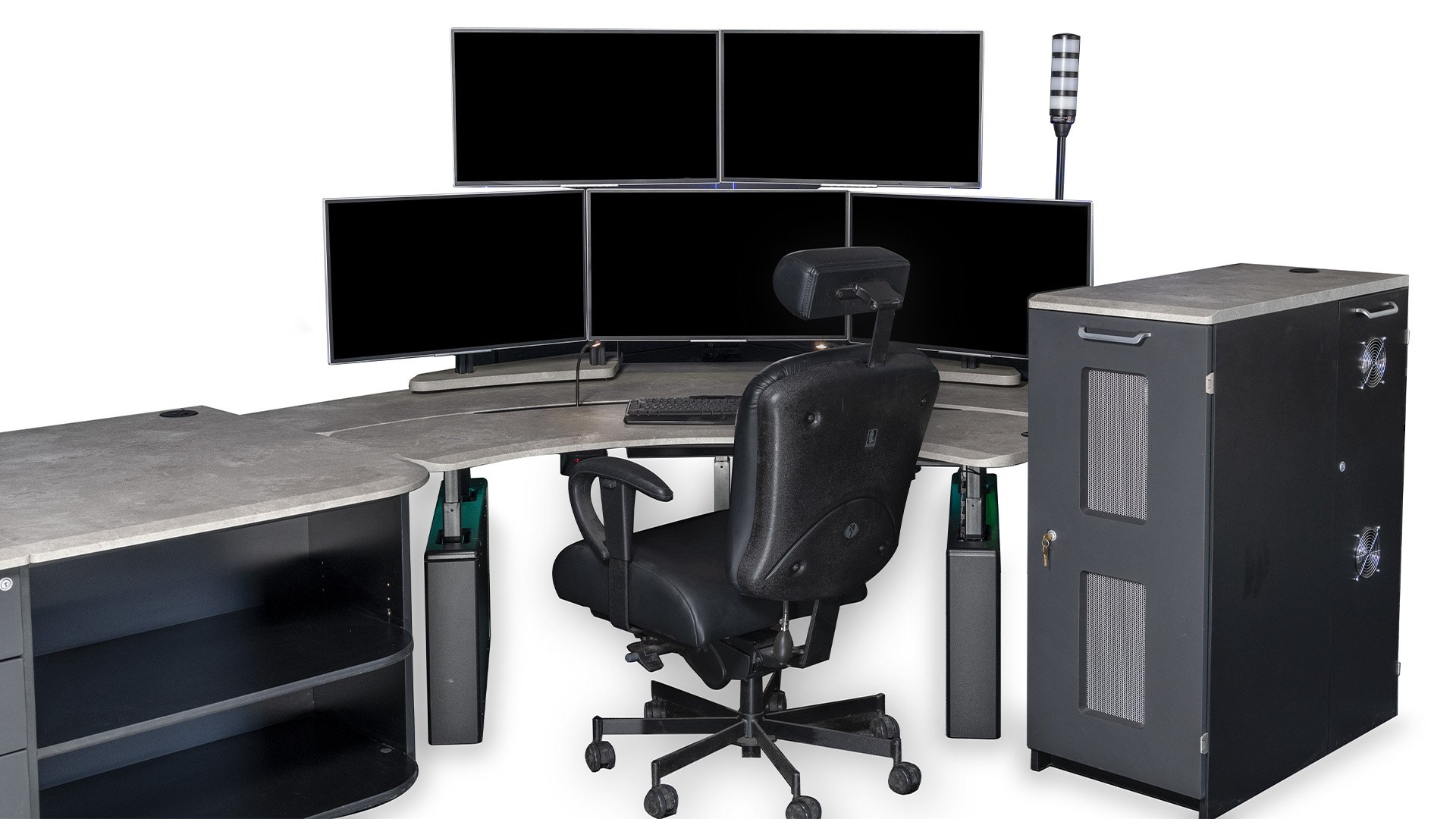 Utilities Management Center Desks and Consoles | Xybix